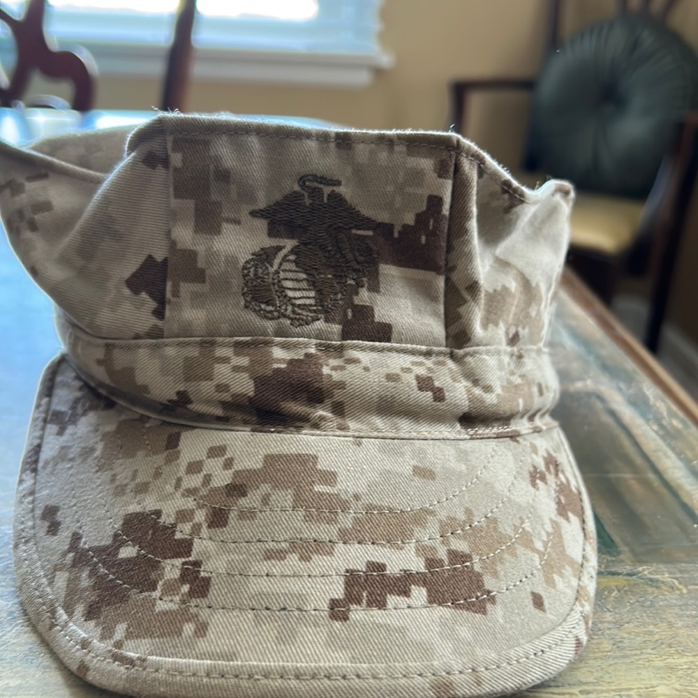 New Without Tags US Marine Corps 8 Pointed Garrison Cap